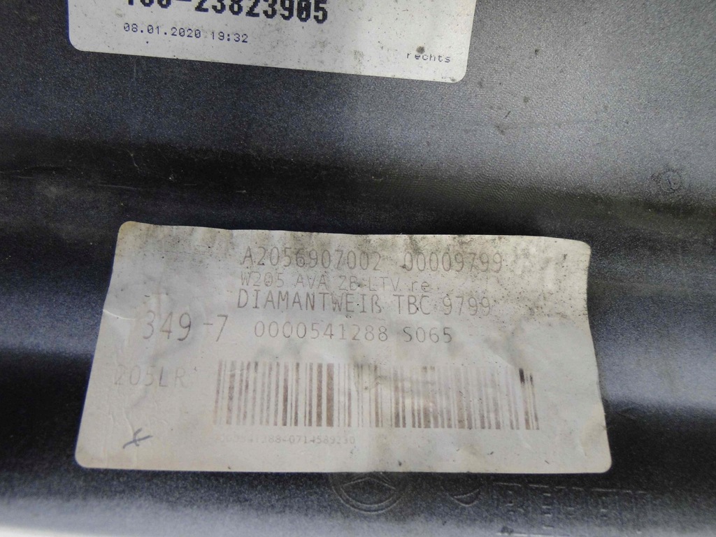 фото №9, Mercedes c w205 205 молдинг поріг права avant 799