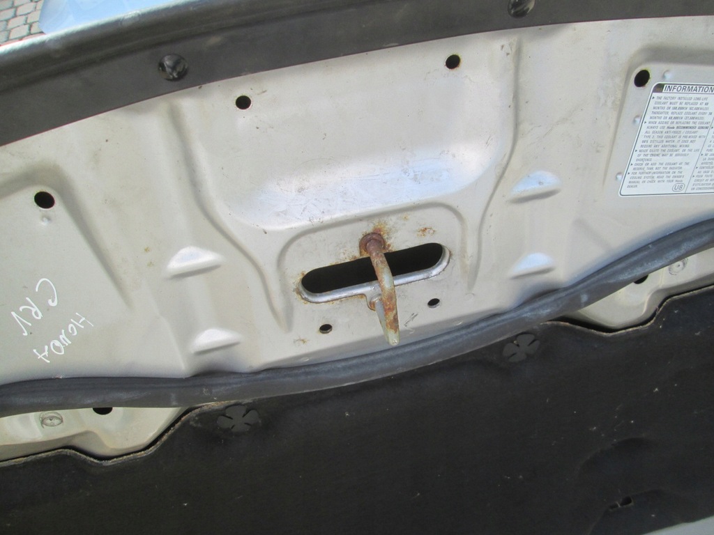 фото №11, Капот кришка двигуна honda crv iii 2010-12 lift nh700m defekty