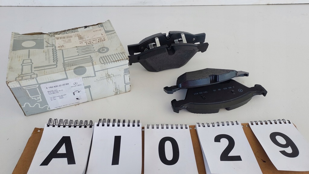 фото №1, Mercedes w211 w164 w251 w463 гальмівні колодки гальмівні