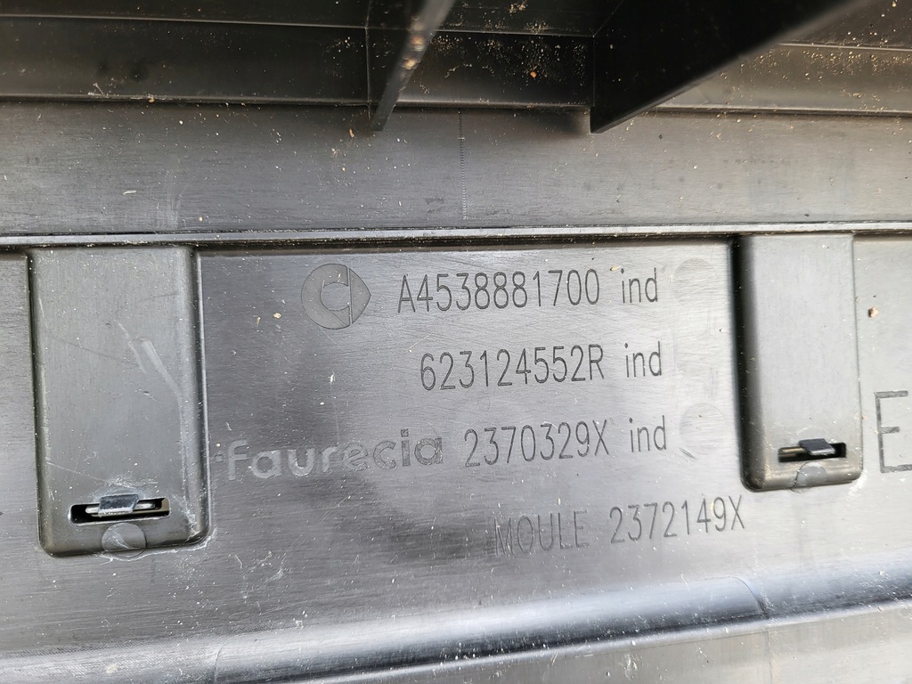 фото №9, Smart forfour eq бампер передний решётка радиатора a4548881700