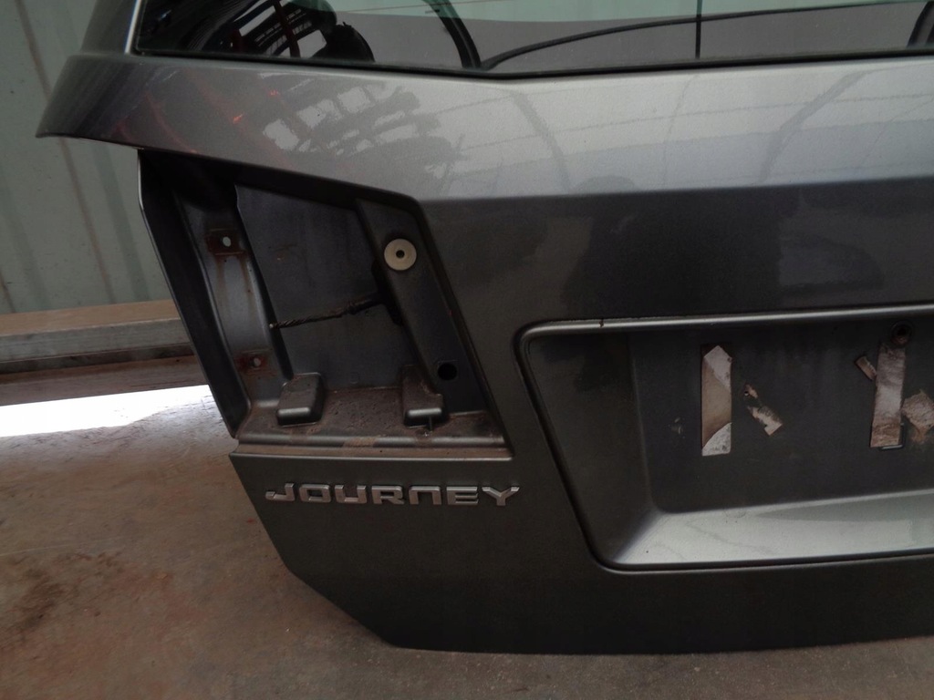 фото №11, Кришка багажника задня dodge journey 2008r. silver steel