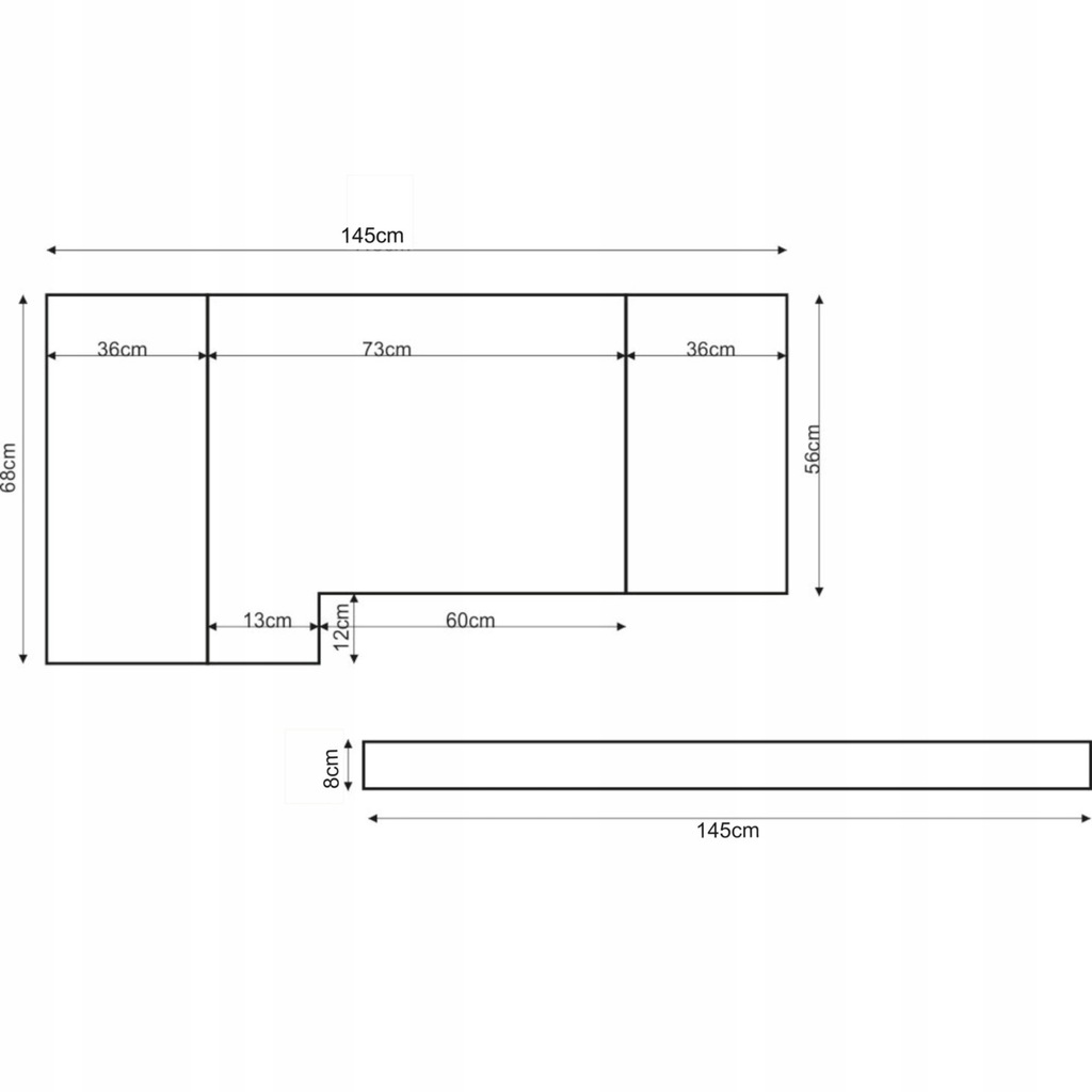 фото №16, Матрас do автомобиля dla водителя vw multivan t5 t6 plus пена жёсткая 145x68x8