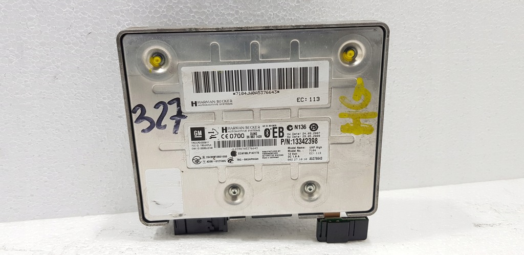 фото №1, Opel insignia a модуль bluetooth #327