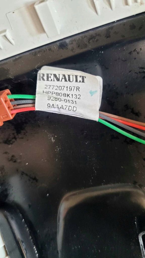 фото №3, Освітлення лампа стельовий sos renault captur ii 277207197r