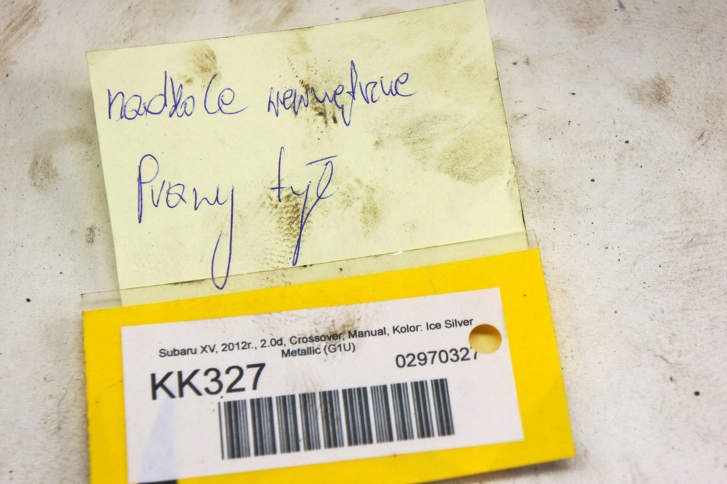 фото №6, Kk327 subaru xv i подкрылок правый задняя