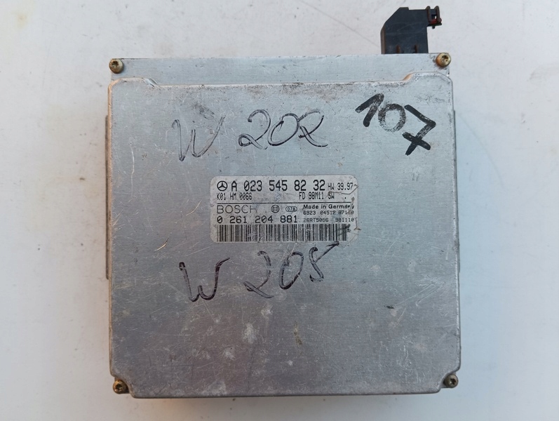 фото №1, Mercedes clk w208 2,3 компрессор модуль блок управления двигателя a0235458232