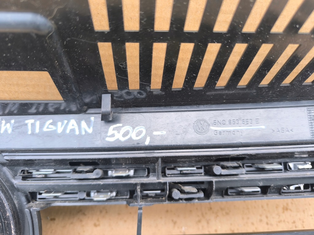 фото №8, Vw tiguan 5n0853653e решётка радиатора решётка радиатора оригинал
