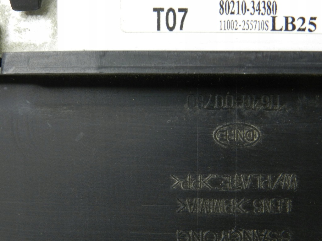 Купити Панель приборів ssangyong korando 80210-34380