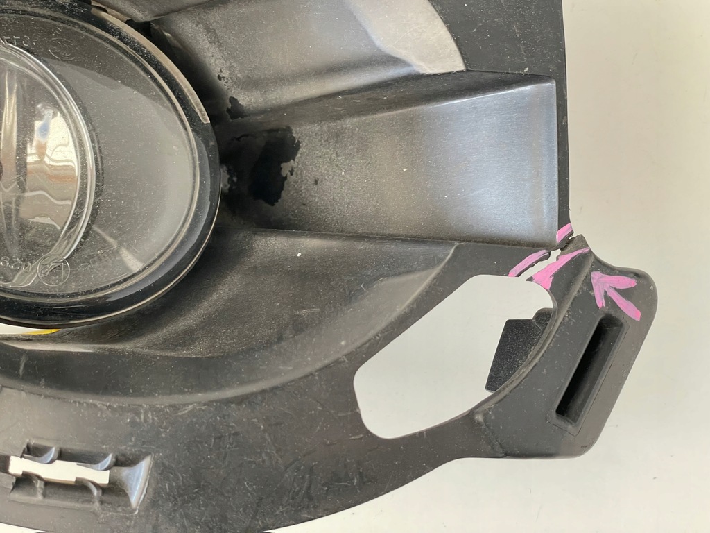 фото №9, Противотуманная фара кронштейн рамка clio iii lift правый левый