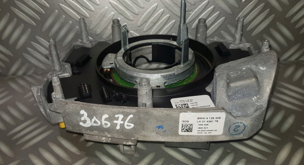 фото №5, Bmw e60 e61 e63 датчик kąta поворота модуль щетки active руль 4126324