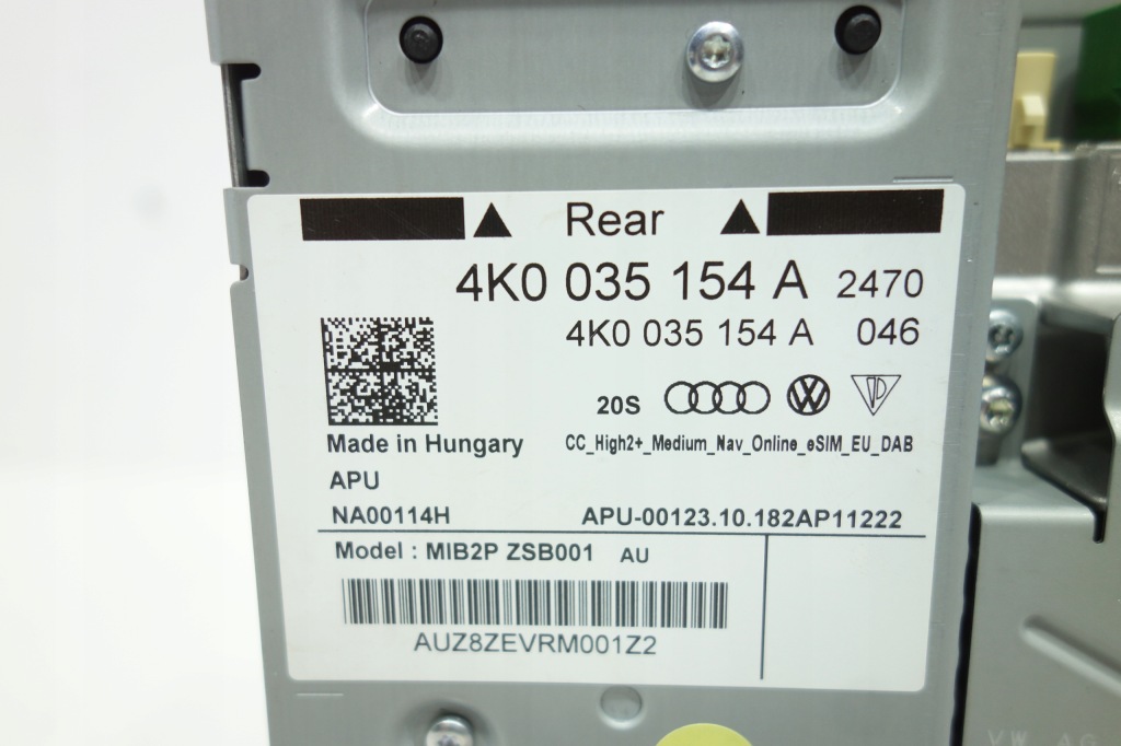 фото №3, Мультимедіа mib2p 4k0035154a navi esim audi a6 c8