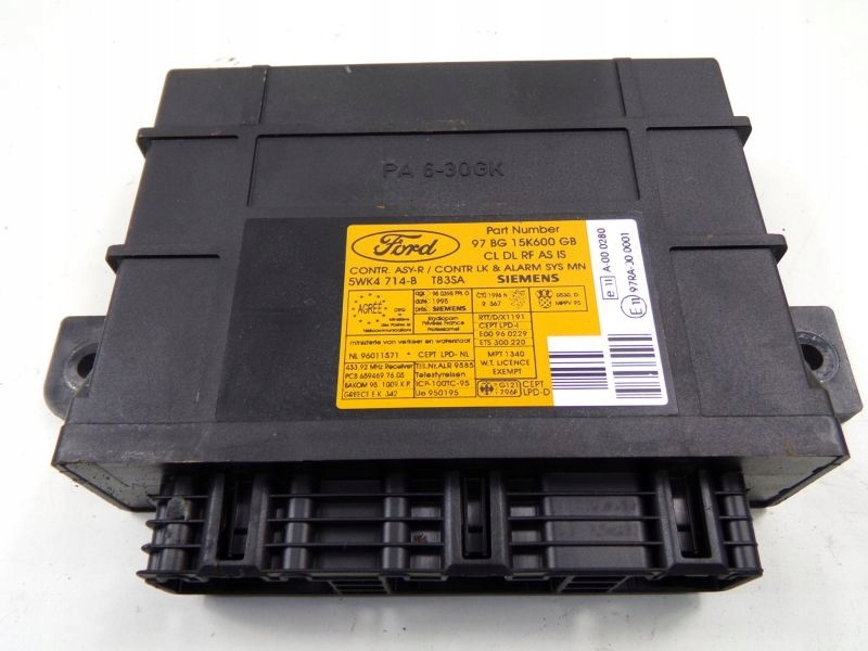 фото №1, Ford cougar модуль комфорту 97bg15k600gb