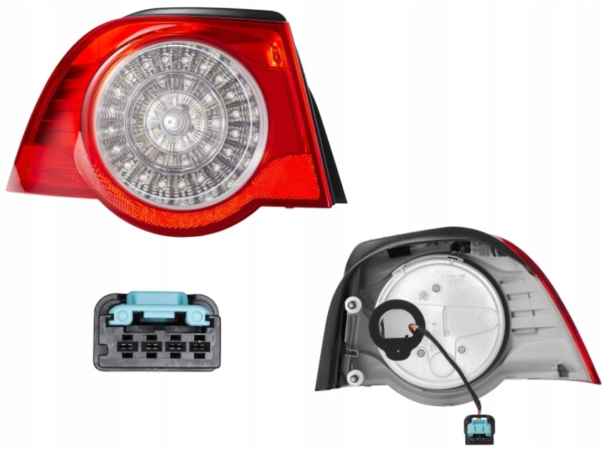 фото №1, Лампа задня ліва vw eos 06-10 led zew hella
