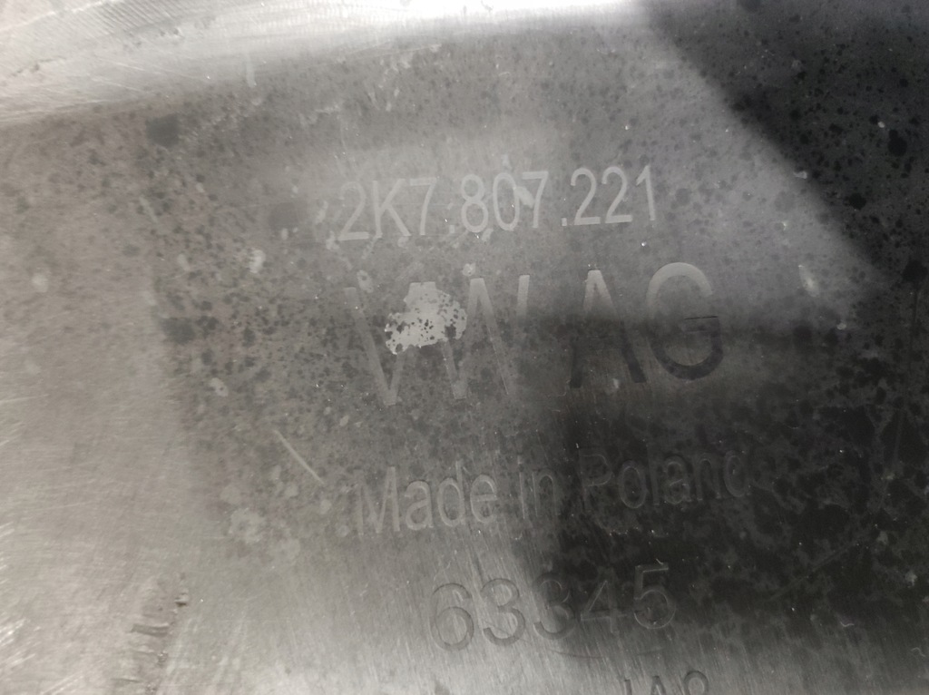 фото №8, Бампер перед передний vw caddy iv 2k7 pdc 2k7807221 20 -