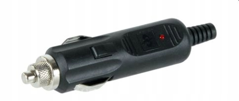 фото №9, Штекер штекер euro 12/24v 5a запобіжник діод led