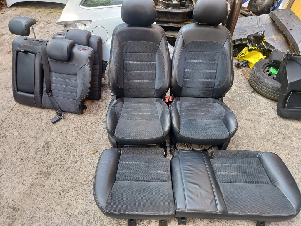 фото №5, Сиденья комплект кожа с алькантара mondeo mk4