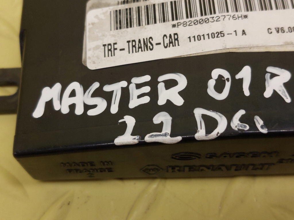 фото №6, Renault master ii 2.2 dci модуль імобілайзер 8200032776