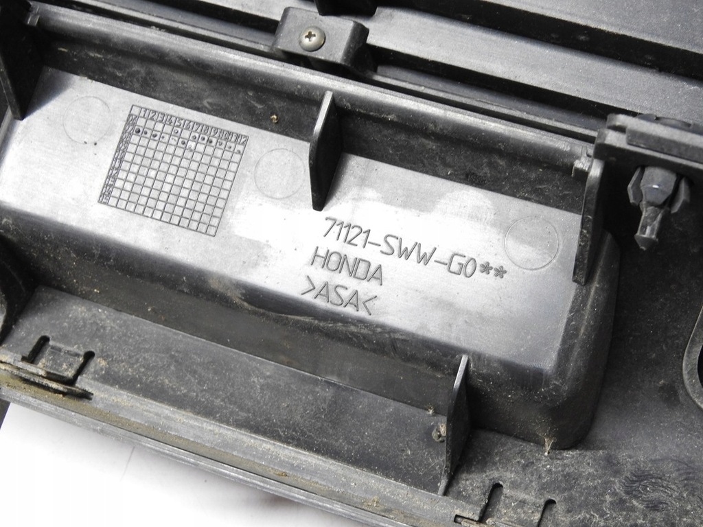 фото №9, Honda cr-v iii 06-11 nh684p решётка радиатора решётка радиатора бампера