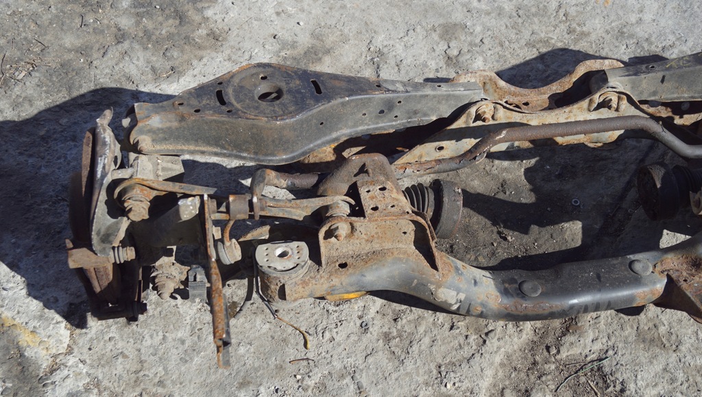 фото №10, Балка підрамник підвіска задня vw tiguan 5n 5n0505235l