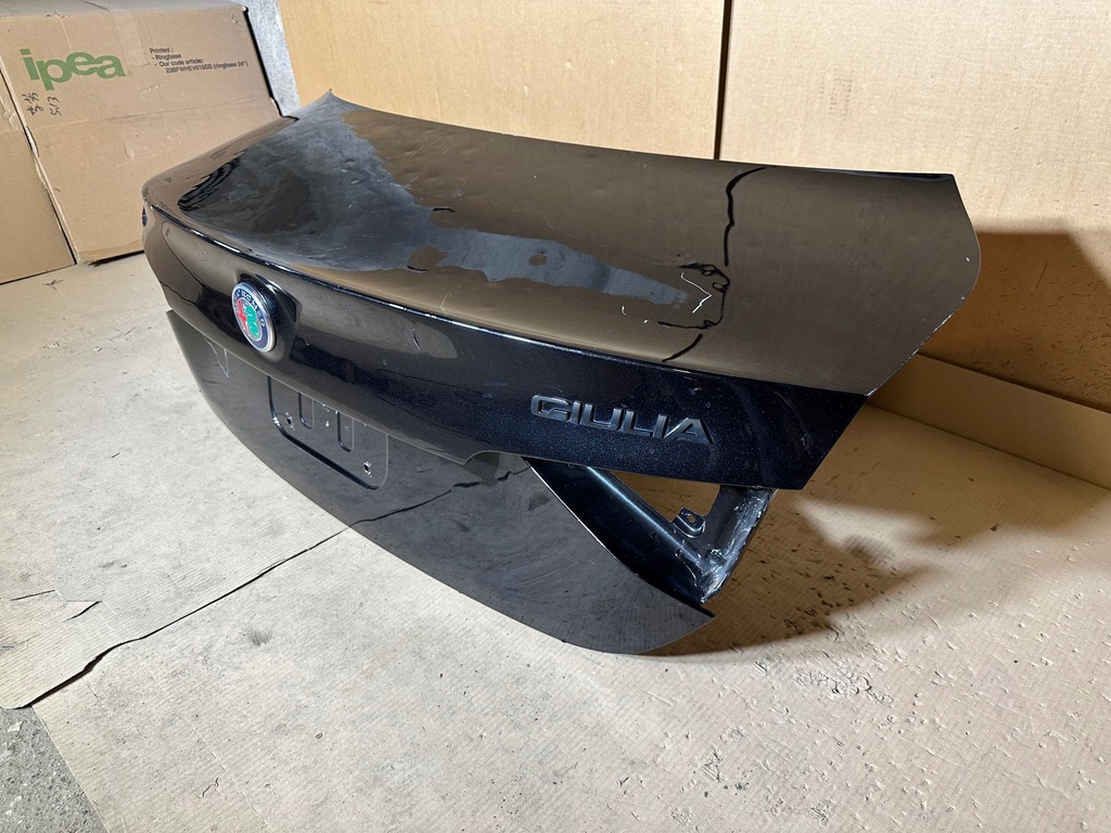 фото №3, Alfa romeo giulia крышка багажника багажника задняя задняя