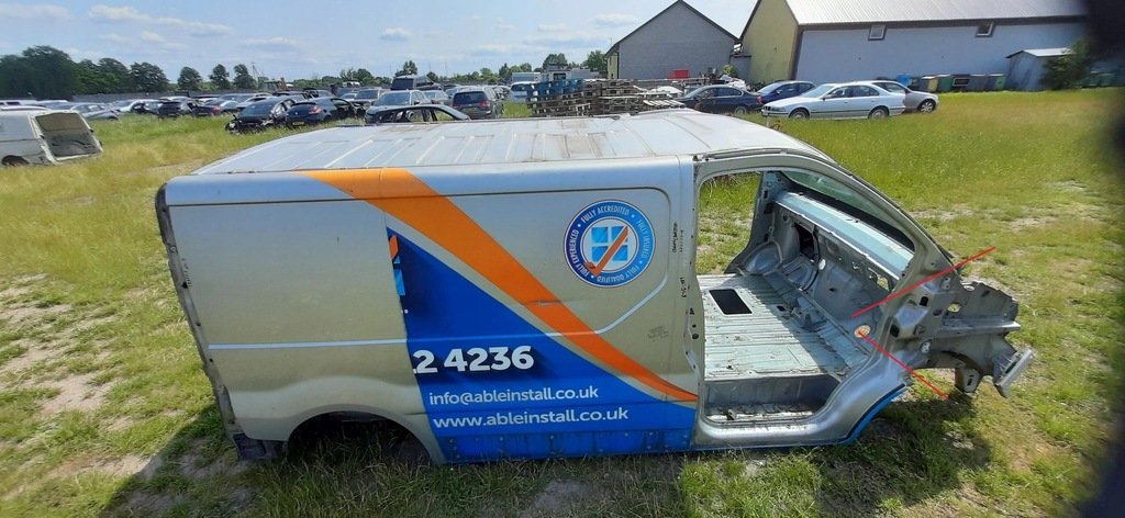 фото №1, Четверть лонжерон правый перед renault trafic ii 19