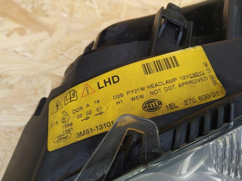 фото №10, Фара 2 szt ксенон ксенон kpl eu ford c-max 1 i 3m51-13101