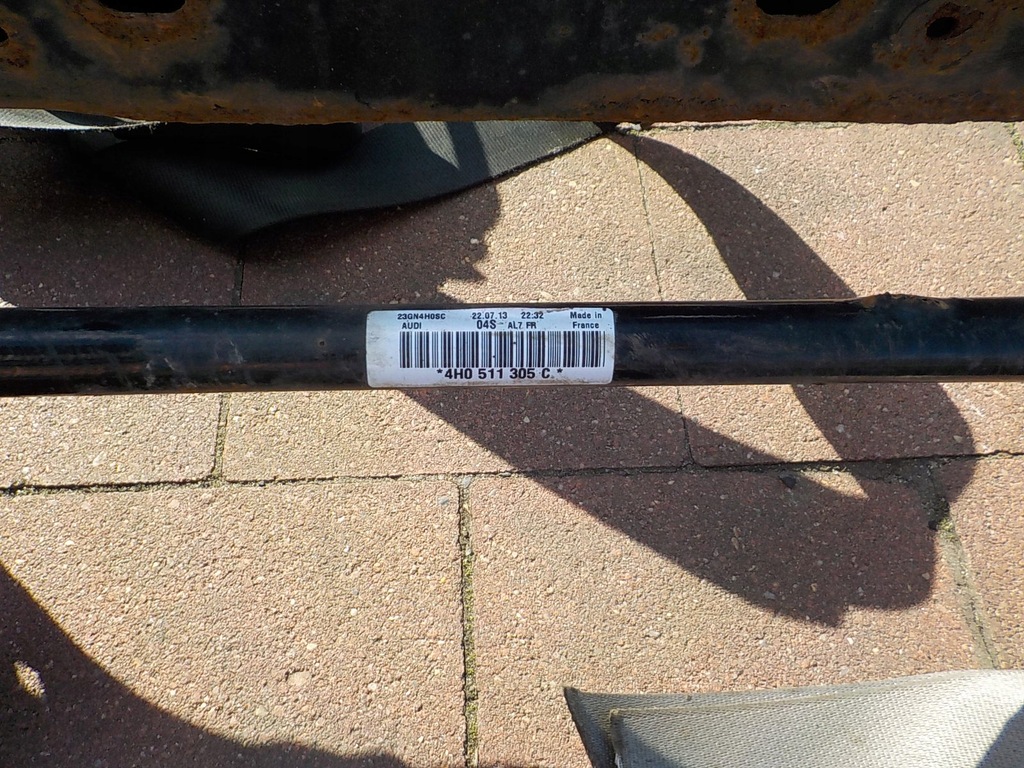 фото №8, Audi a8 d4 13r подрамник подвеска задняя полный