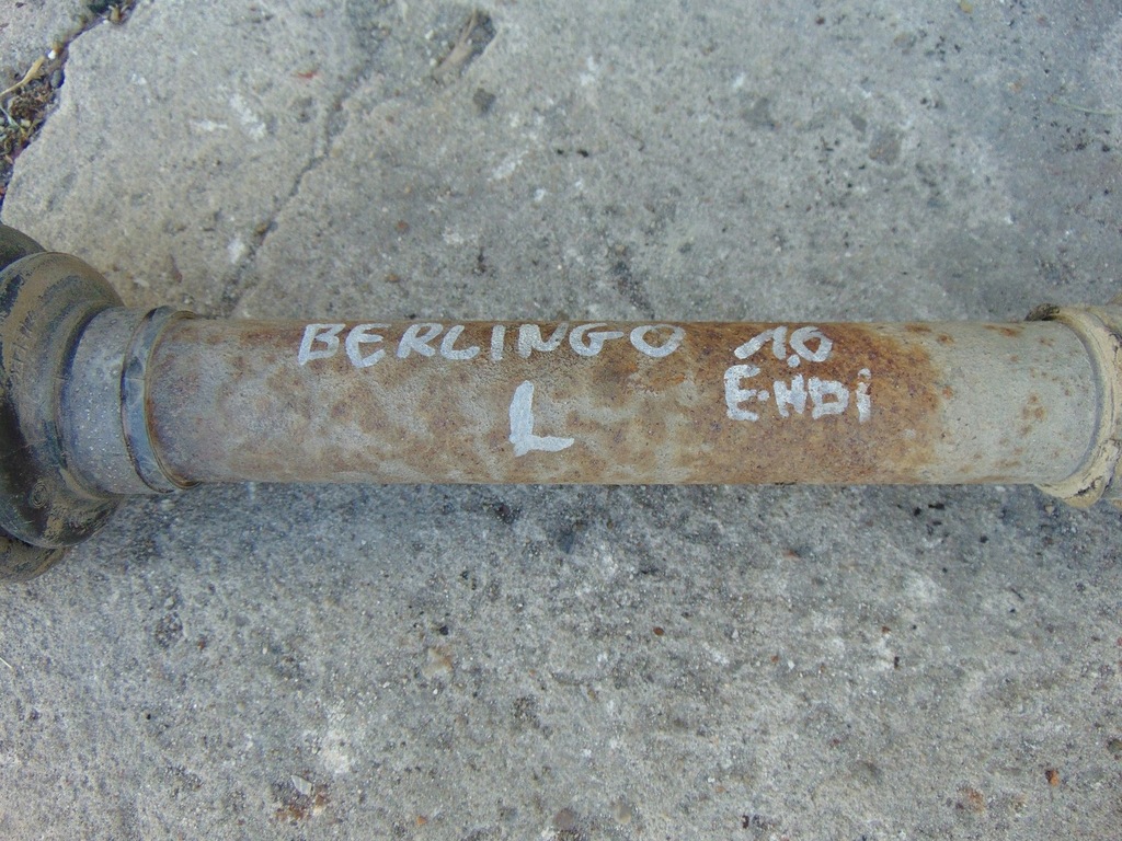 фото №7, Привідний вал ліва перед partner berlingo iii 1.6 e-hdi