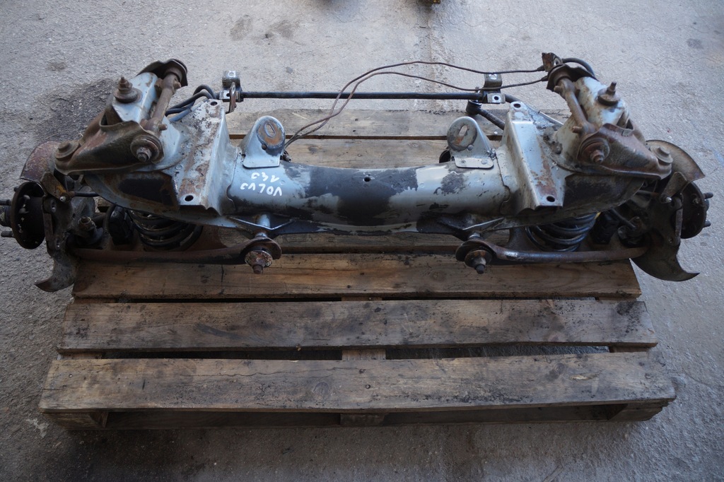 фото №5, Volvo 140 144 145 підвіска перед передні балка пружина підрамник