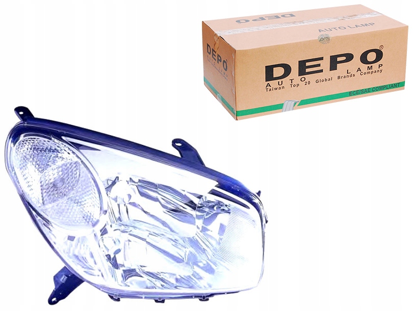 фото №1, Фара h4 электрический toyota rav4 ii 08.03-11