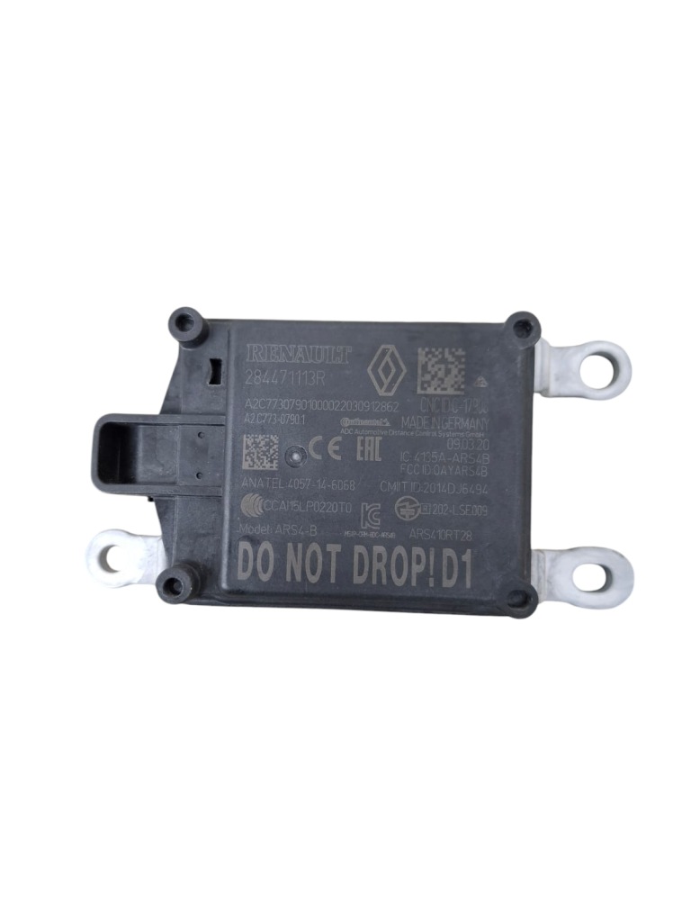 фото №1, Renault megane iv lift clio v captur радар датчик acc оригинал