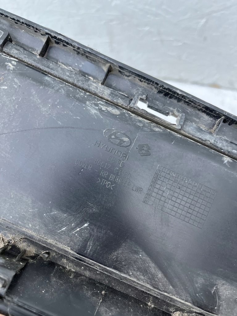 фото №8, Hyundai i20 lift решётка бампера задняя 86612-c8ab0