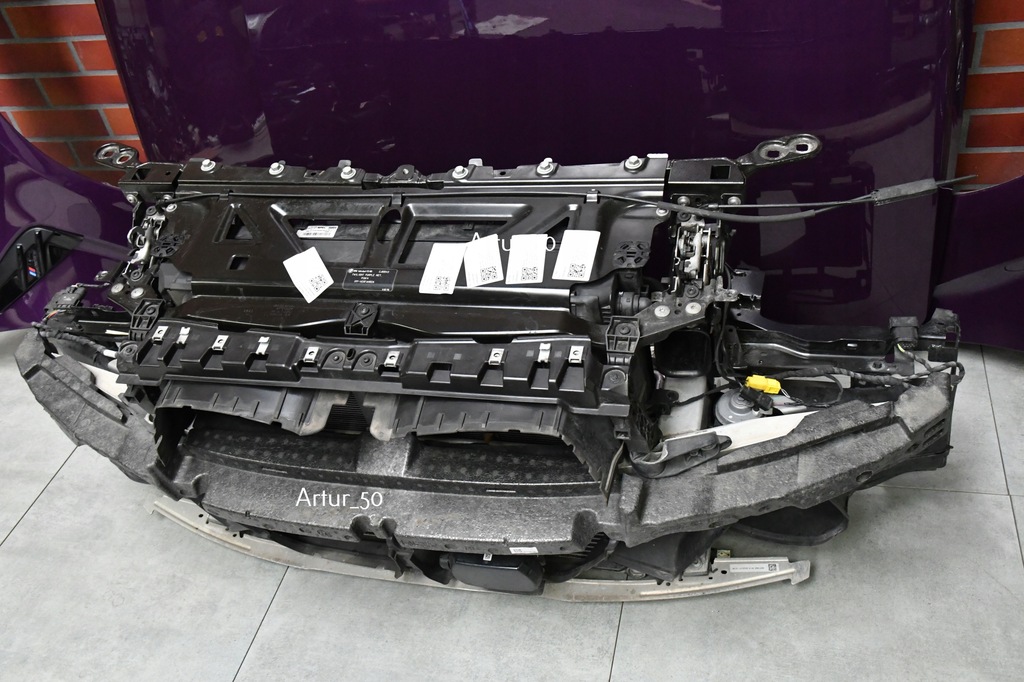 фото №6, Капот радіатор підсилювач лампи laser бампер bmw m3 g80