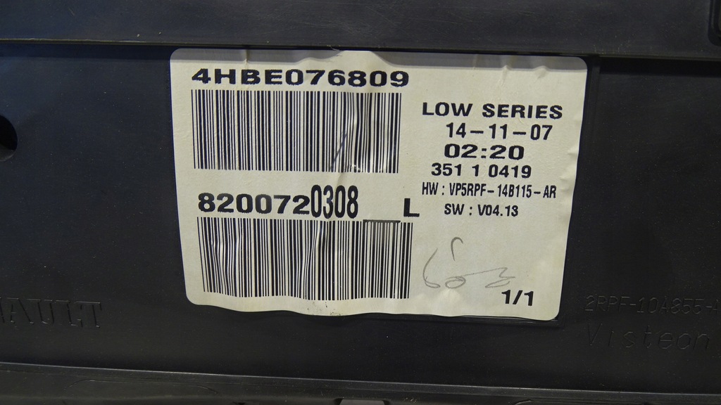 фото №8, Счетчик renault megane ii 1.5 8200720308