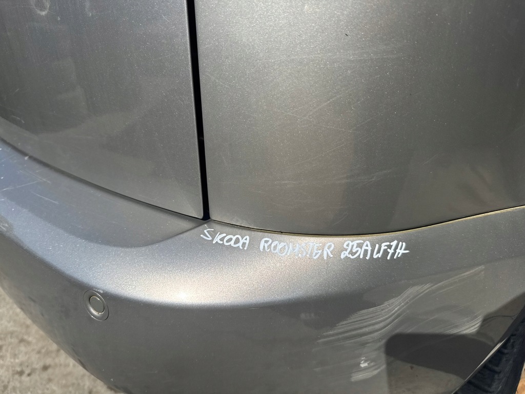 фото №13, Skoda roomster i бампер задняя задний lf8a