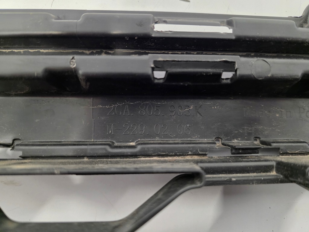 фото №15, Накладка спойлер бампера перед vw t-roc lift 21- 2ga805903k