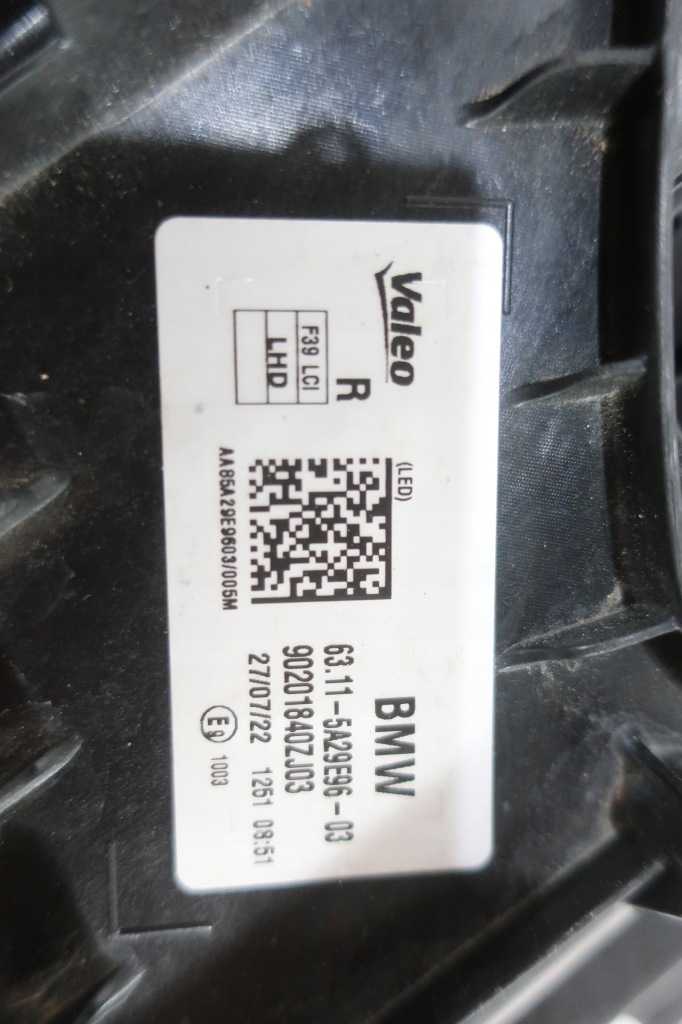 Фара передняя правый  bmw x2 f39 рестайлинг  full led в Украине