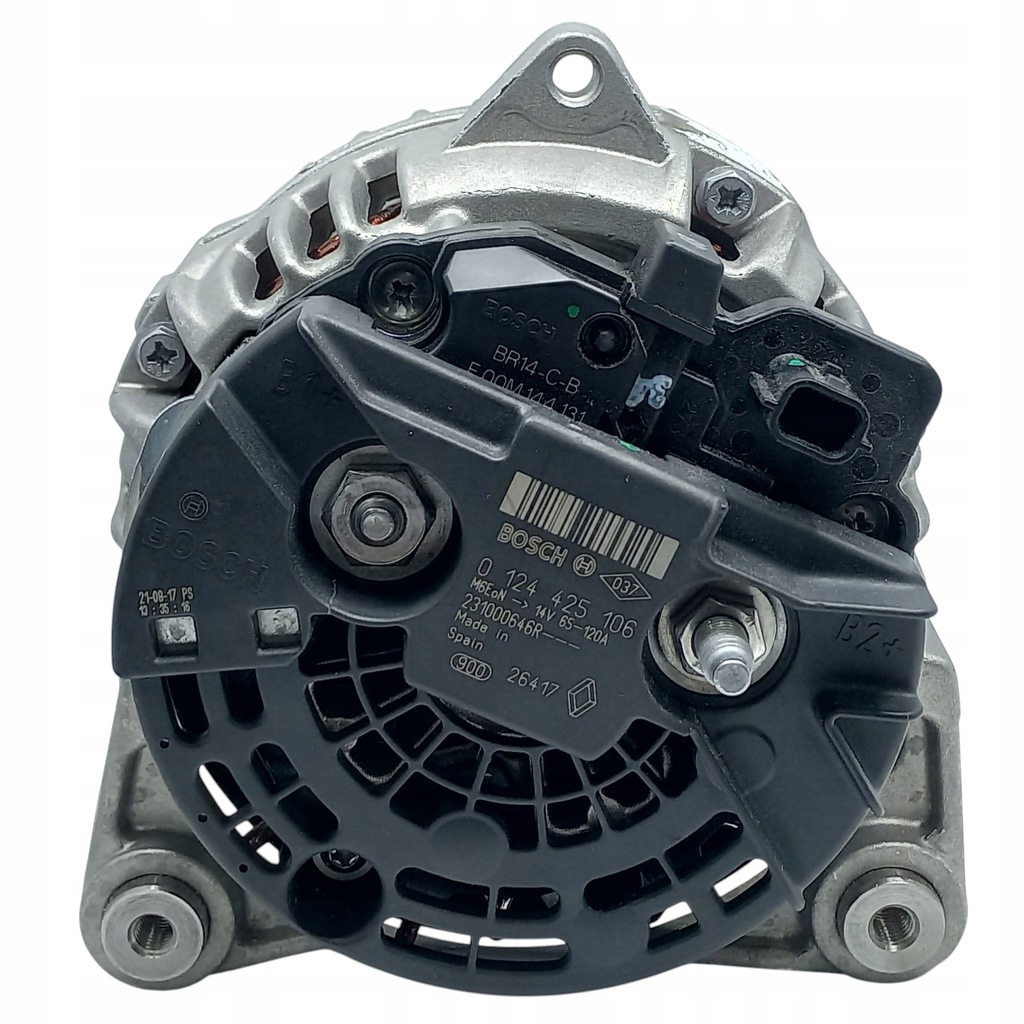 фото №4, Генератор 140a seg renault clio iii clio iv grand modus twingo ii 1.2