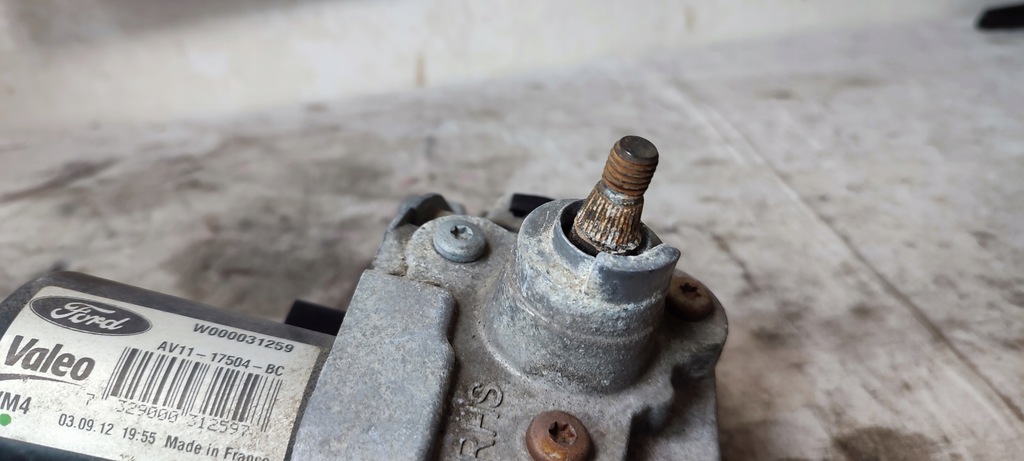 фото №6, B-max 12r моторчик механізм двірники правий перед 117tk av1117504bc