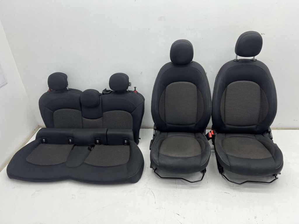 фото №1, Mini cooper f55 5d сидіння комплект сидіння заднє сидіння обшивки
