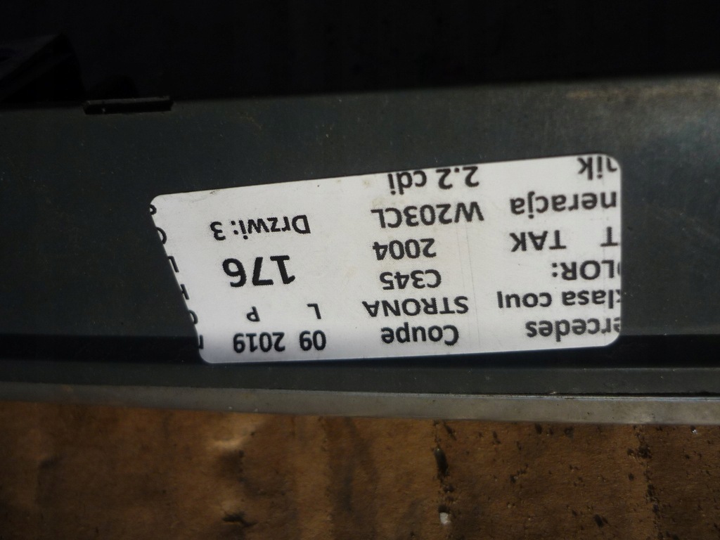 фото №6, Молдинг решітка радіатора хром mercedes w203 cl