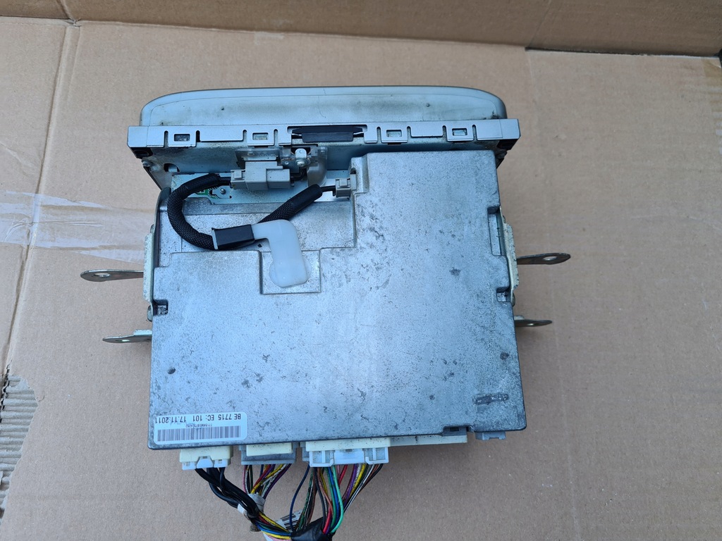 фото №6, Toyota verso 09-11 радио навигация модуль gps