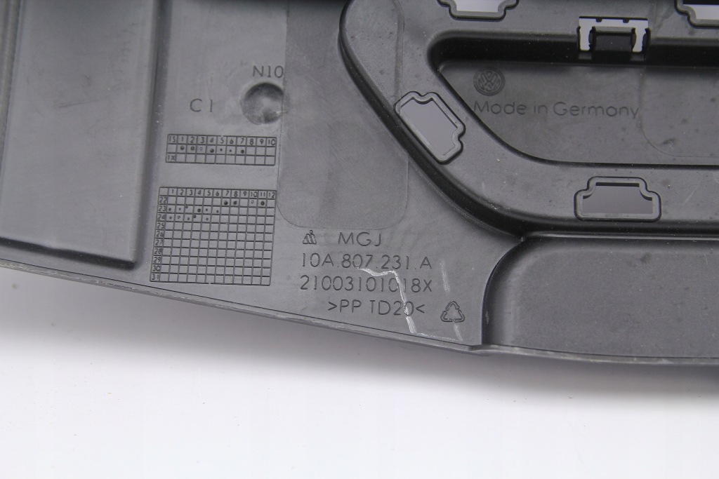 фото №11, Оригінальний бампер перед підсилювач vw id3 id.3 fl lift 10a807221a 2022-