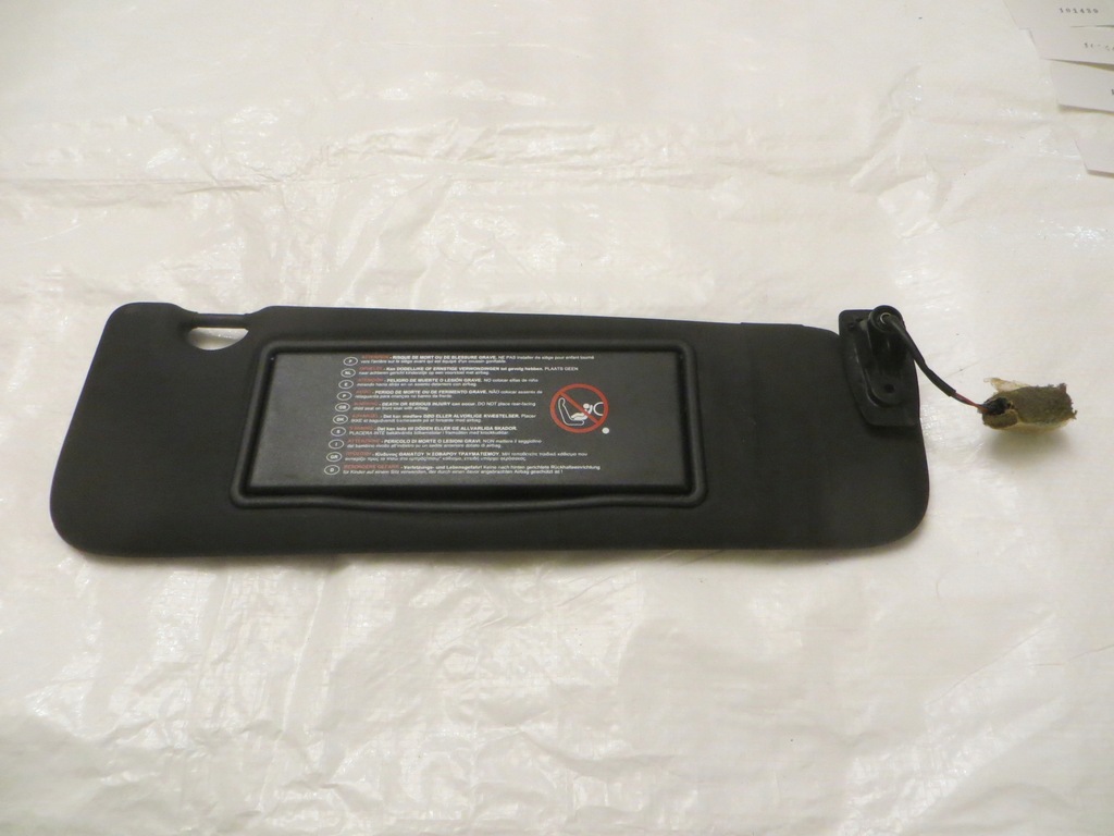 фото №1, Peugeot rcz козырёк козырёк солнцезащитная pra