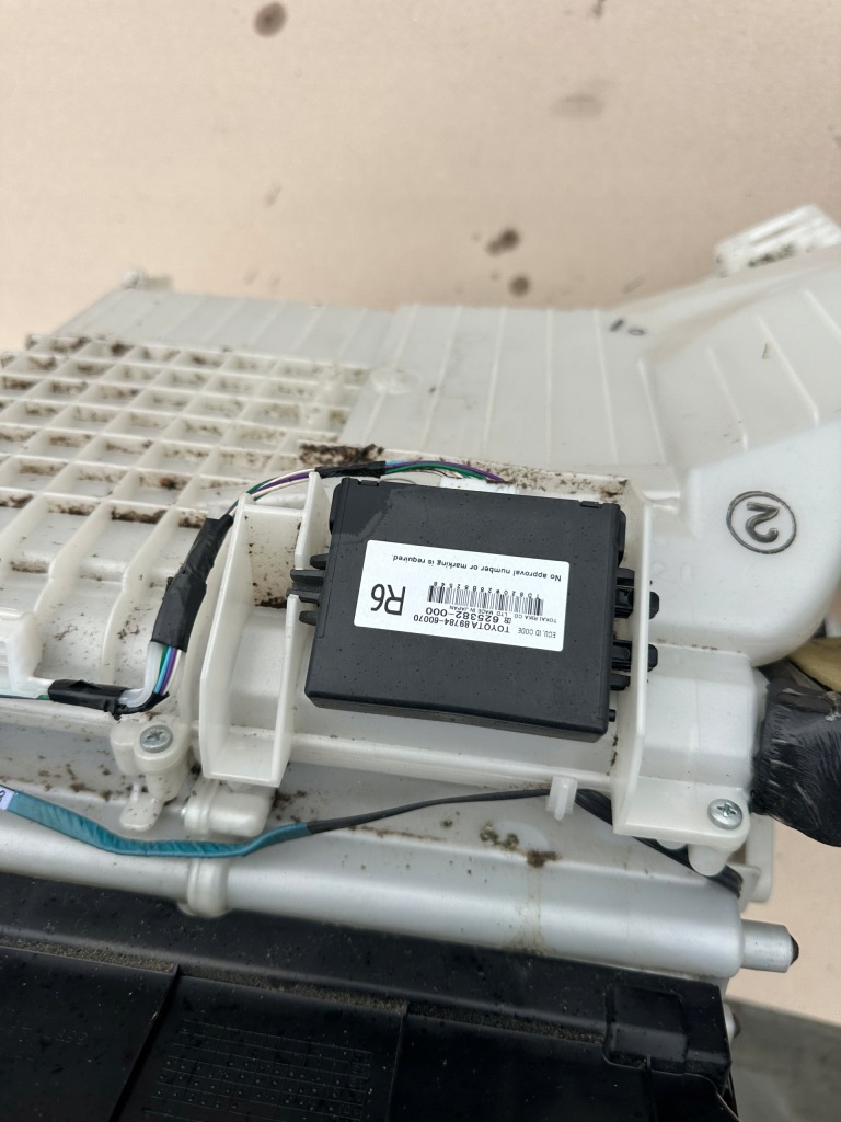 фото №7, Toyota land cruiser 150 отопитель воздуходувка вентилятор kpl