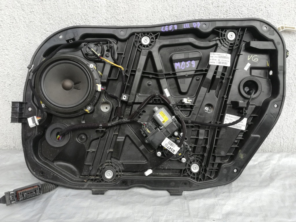 фото №1, Подъемник стекло правый перед kia ceed iii 17-22