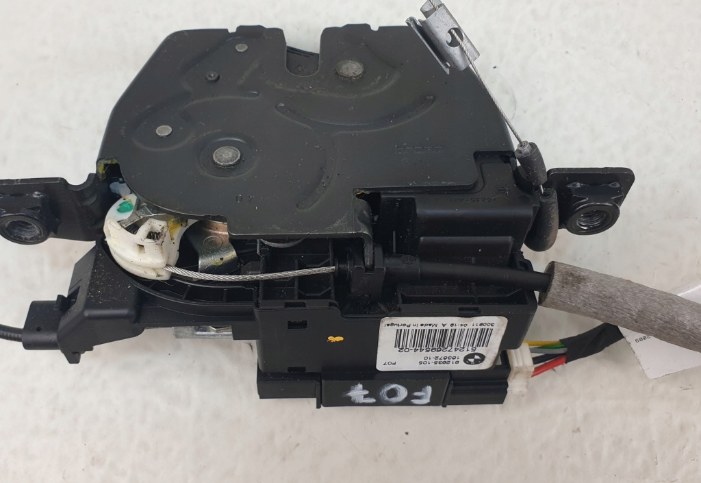 фото №6, Bmw 5 gt f07 защёлка замок крышки задний доводчик