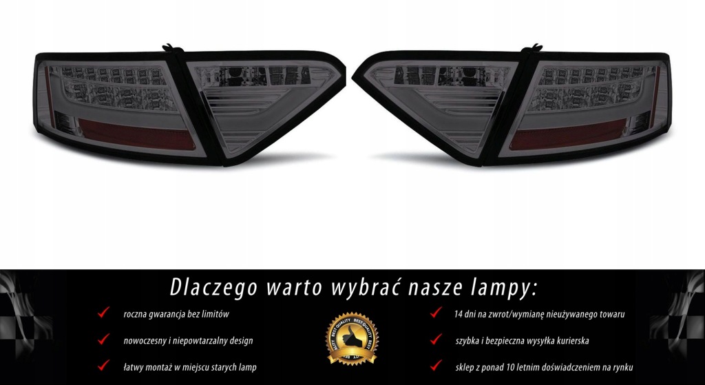 Фары светодиодный задняя к audi a5 2007-2011 купе led Доставка