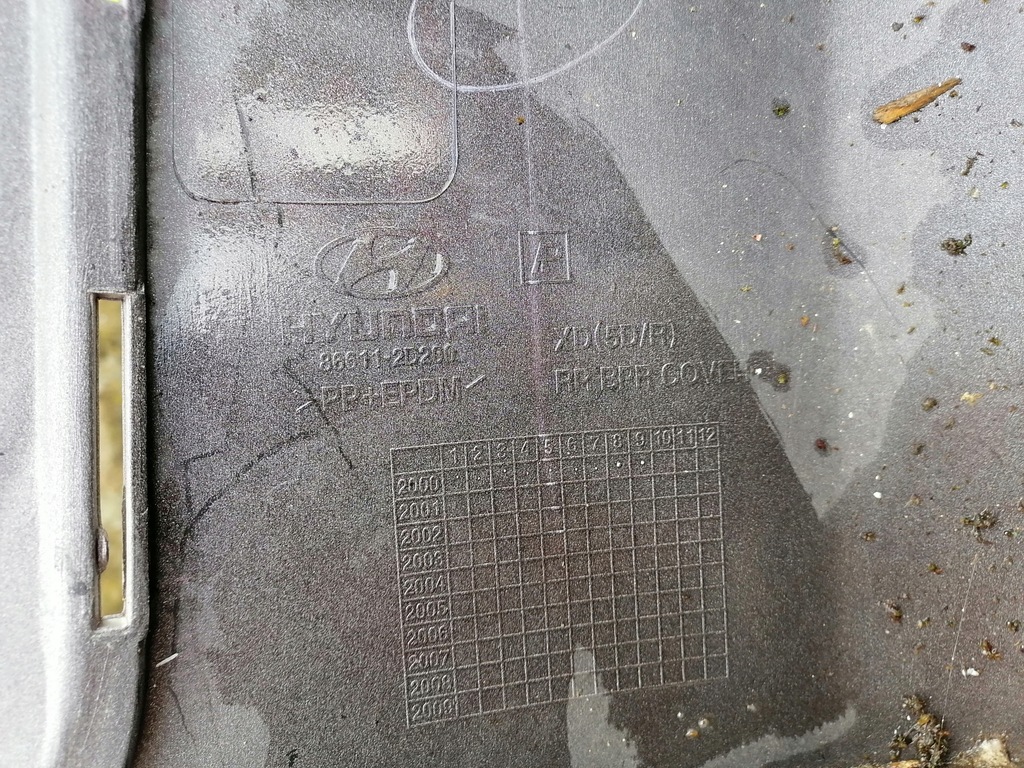 фото №8, Бампер hyundai elantra 2003 86611-2d200