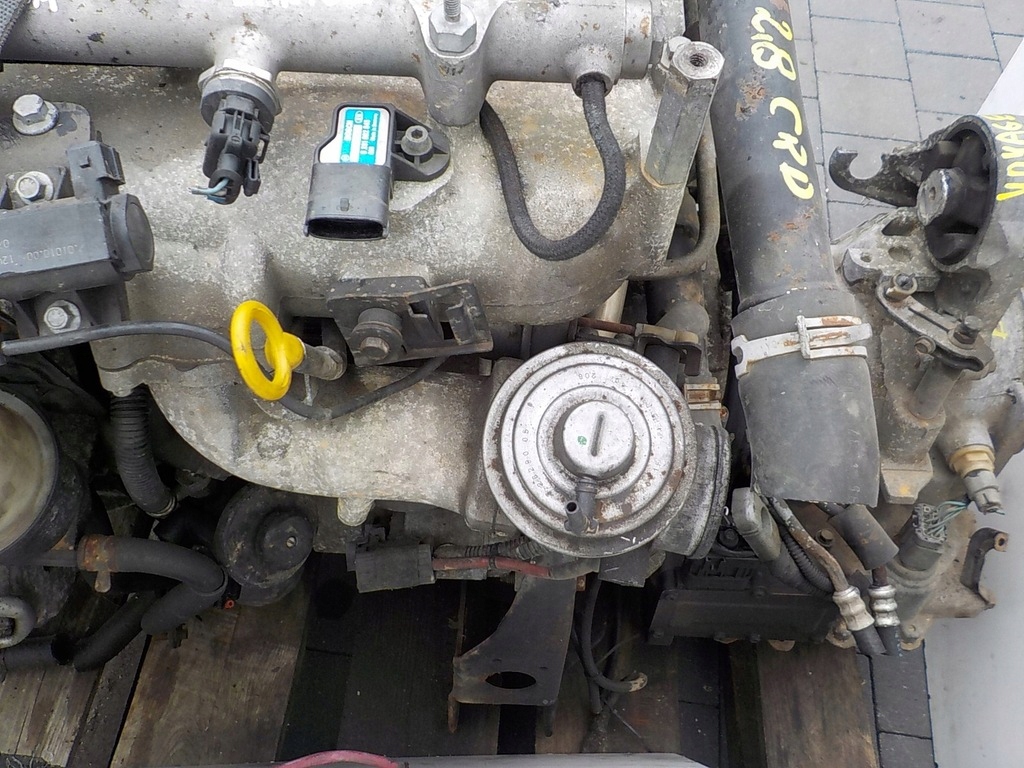 фото №7, Chrysler voyager iv 2.8 crd 150km 07r двигун kompletny vm47c egr з передній